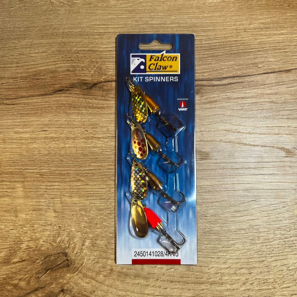 Kit 4 Spinners Nº3 7g Falcon Claw