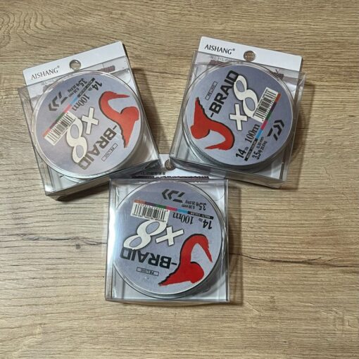 Multifilamento J-BRAID X8 / 100m / 20.8kg / 0.30mm