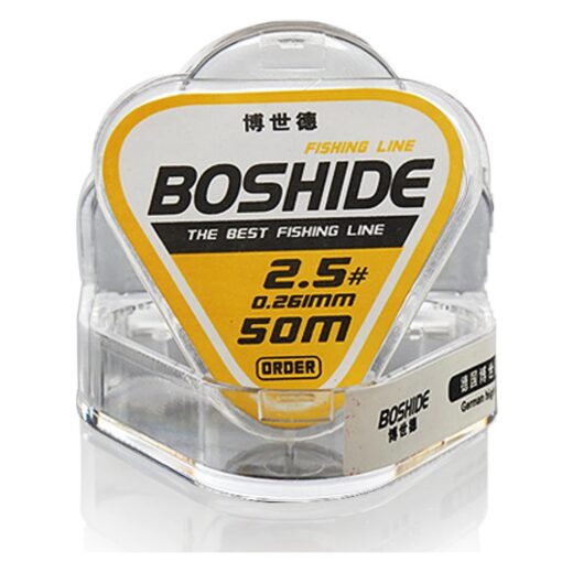 Nylon Monofilamento Boshide 50m / 0.104mm / 2.00kg