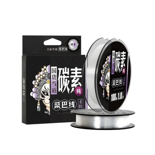 Línea Fluorocarbono Zukibo 50m / 0.14mm / 1.3kg