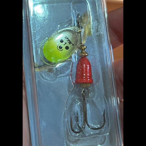 Señuelo spinner FTK  5g nro 1 - Modelo rojo y verde