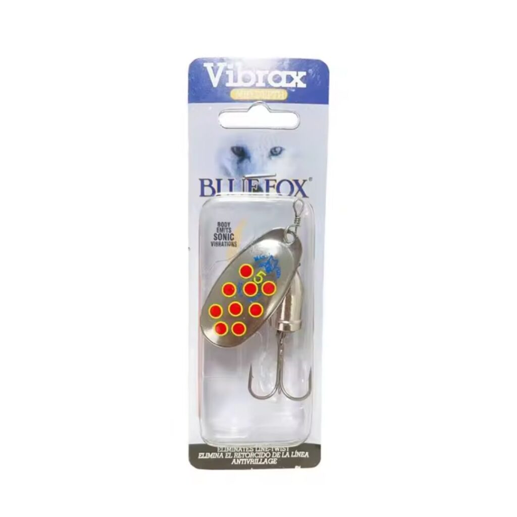 Señuelo spinner Blue Fox 6g nro 2 - Modelo plateado