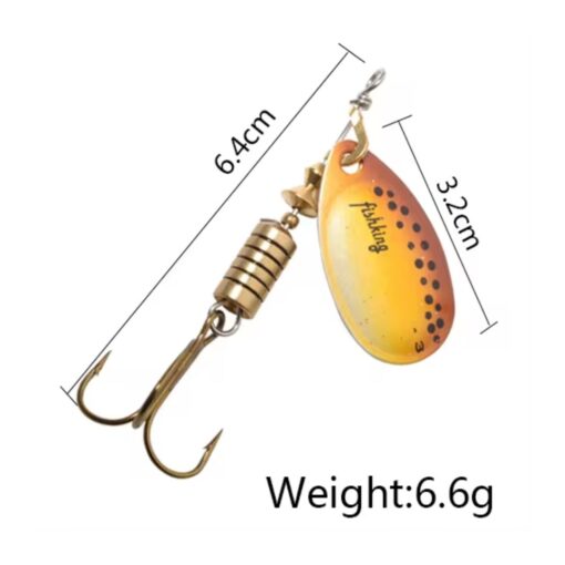 Señuelo spinner Fish King 6.6g nro 3 - Modelo Fario