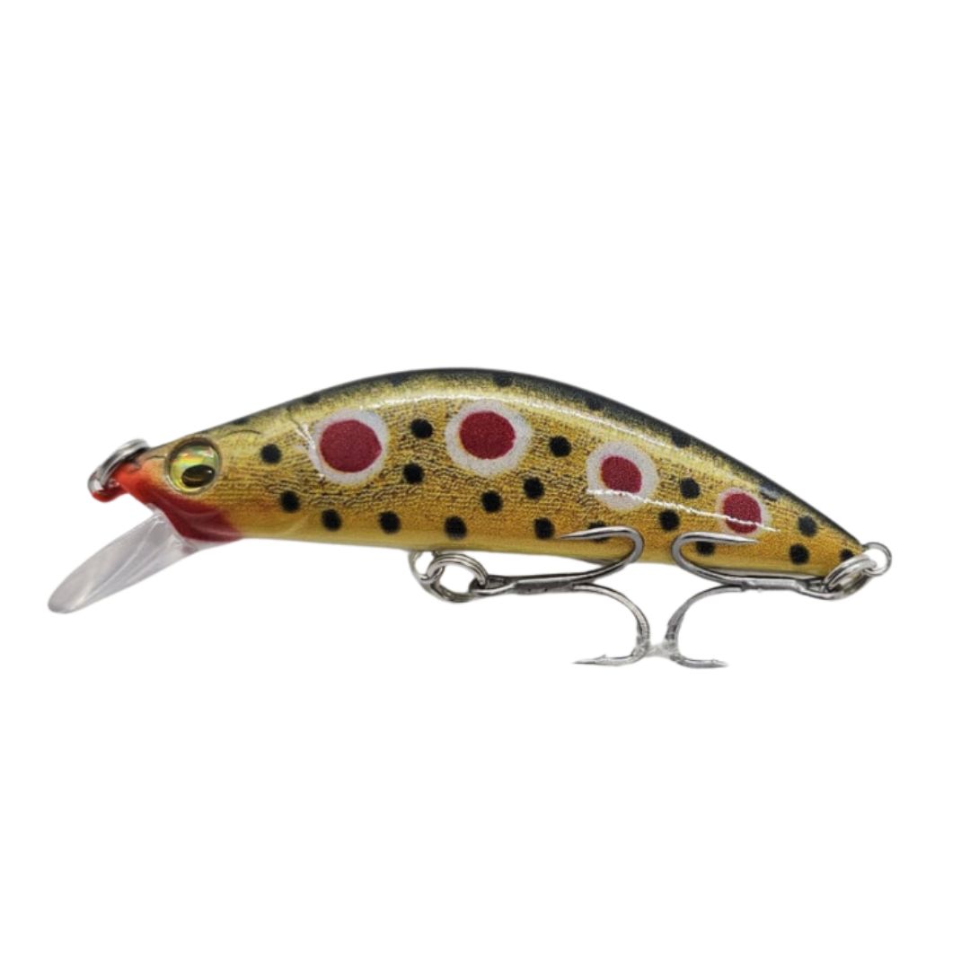 Señuelo Lethal Minnow Suarez Lures 65mm 8.2g - Clown Trout