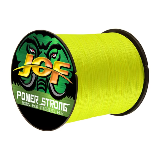 Multifilamento JOF x4 / 300m / 4,5kg / 0,10mm - Amarillo