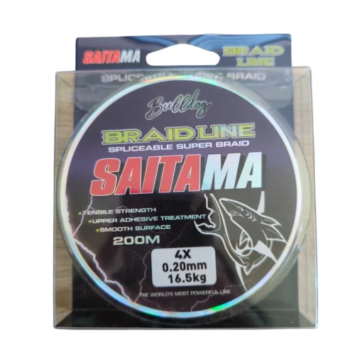 Multifilamento Saitama Bulldog 4 hebras - 200m / 0.20mm