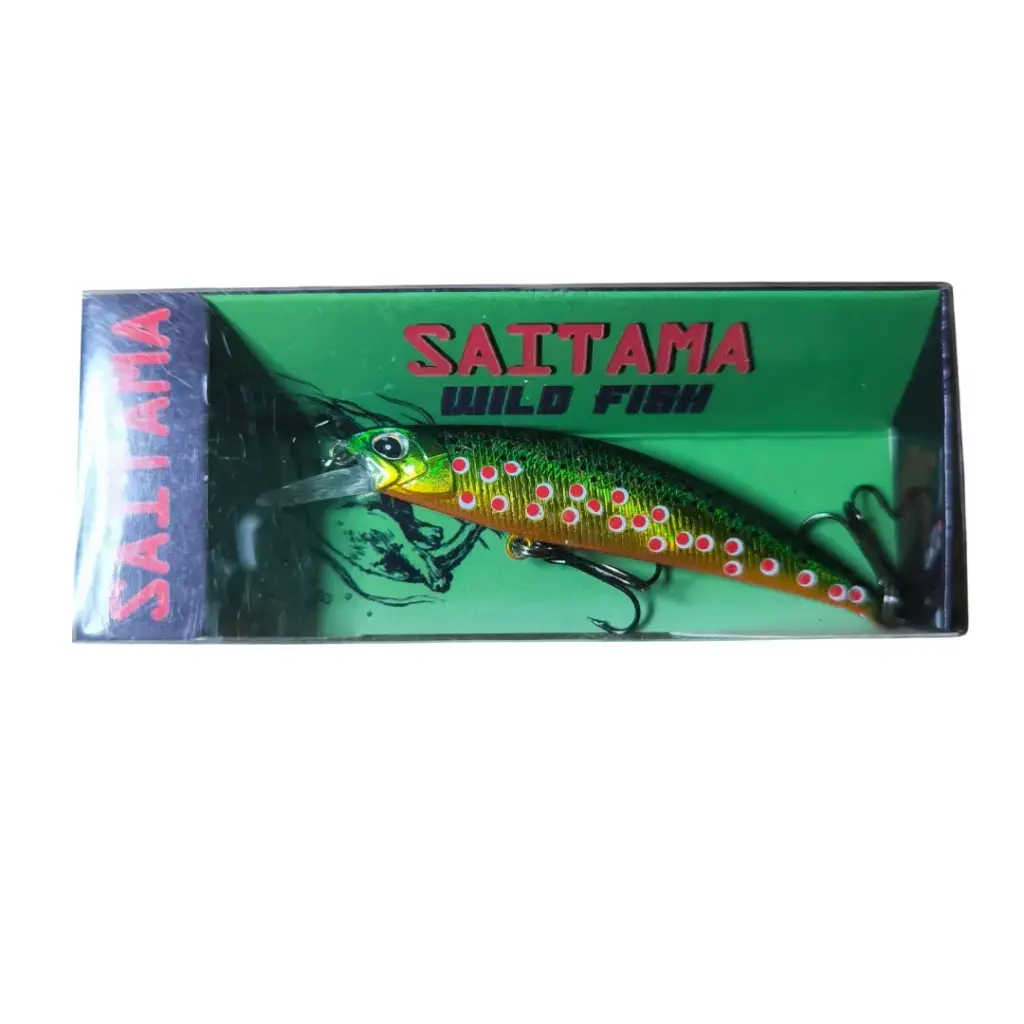 Señuelo Saitama Minnow 8g 7cm - Pavo real
