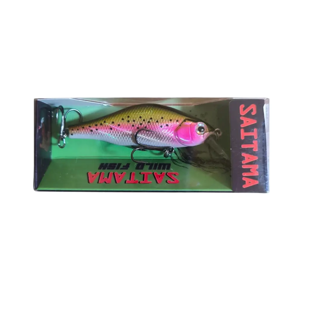 Señuelo Saitama Shad 10g 7cm - Arcoíris