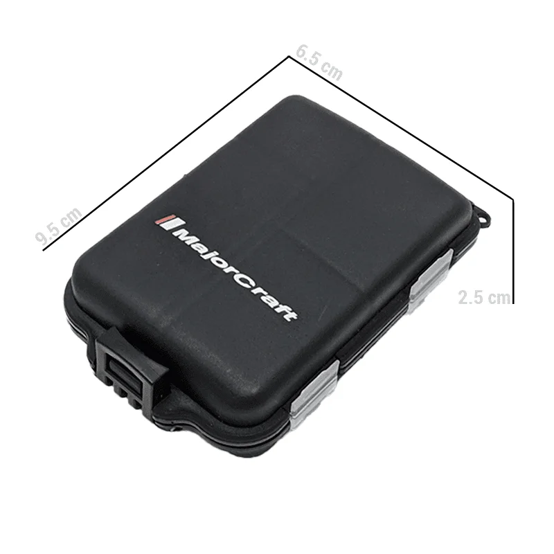 Caja organizadora MajorCraft doble cara 10 compartimientos 9,5 x 6,5 x 2,5 cms