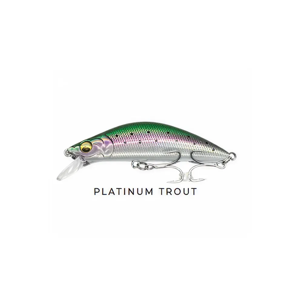 Señuelo Lethal Minnow Suarez Lures 65mm 8.2g - Platinum Trout