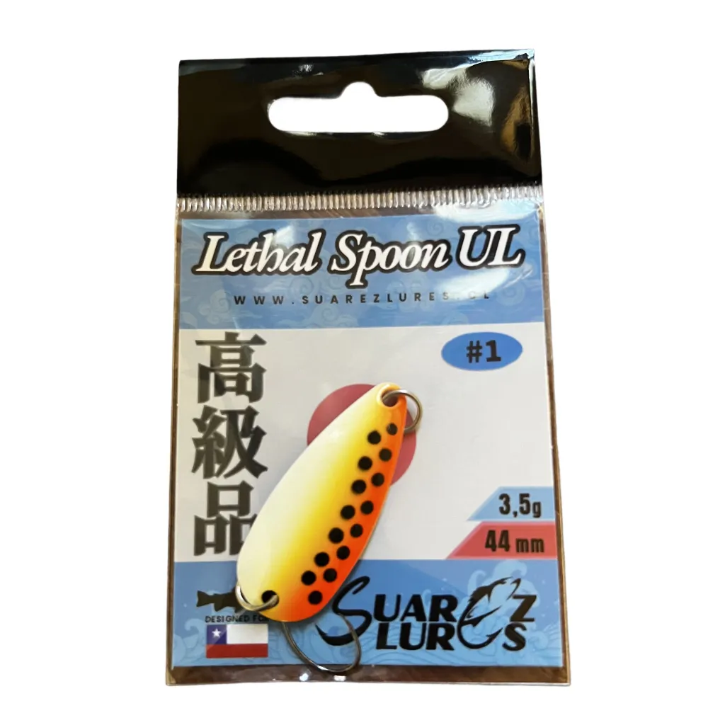 Spoon Suarez Lures 3.5g 44mm | Modelo #1 | Fario