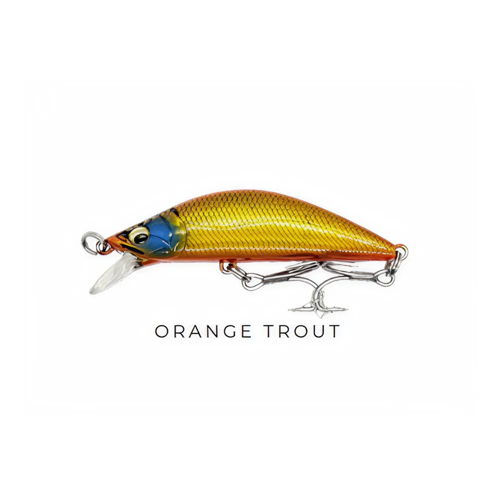 Señuelo Lethal Minnow Suarez Lures 50mm 4.7g - Orange Trout